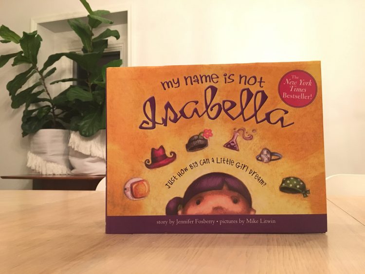 My Name Is Not Isabella