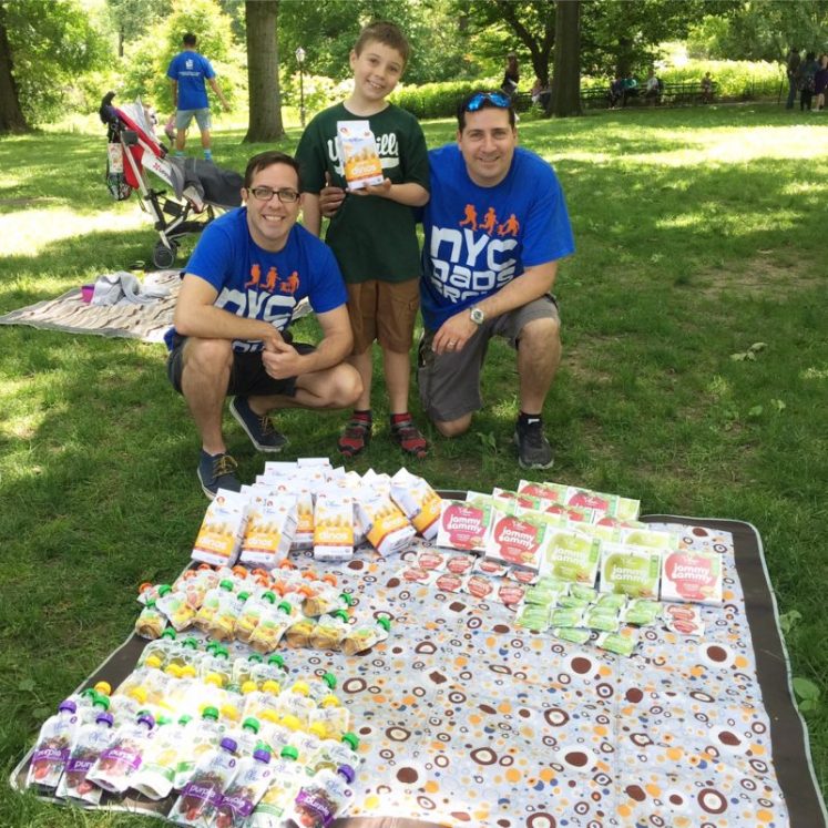 Plenty of healthy Plum Organics snacks at the ready