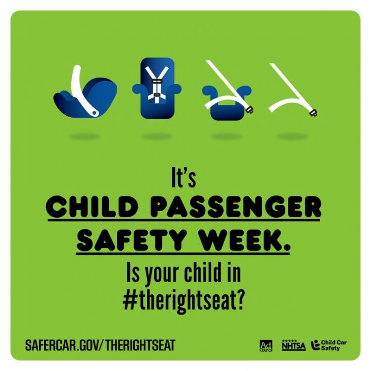 child passenger safety week child car seats